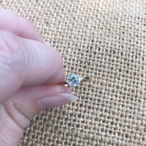 Vintage 1/2 carat Tiffany& Co old European setting